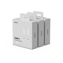 New Cable 1 | 3 gab. Gotland Gray USB‑C to Lightning — AVOLT