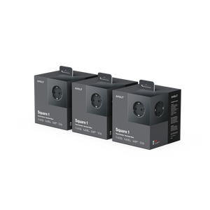 Square 1 | 3-Pack Stockholm Black USB-C