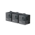 Square 1 | 3-Pack Stockholm Black USB-C