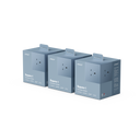 Square 1 | Pack de 3 Shark Blue USB-C (30W) – UK – AVOLT