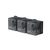 Square 2 | 3-Pack Stockholm Black USB-C