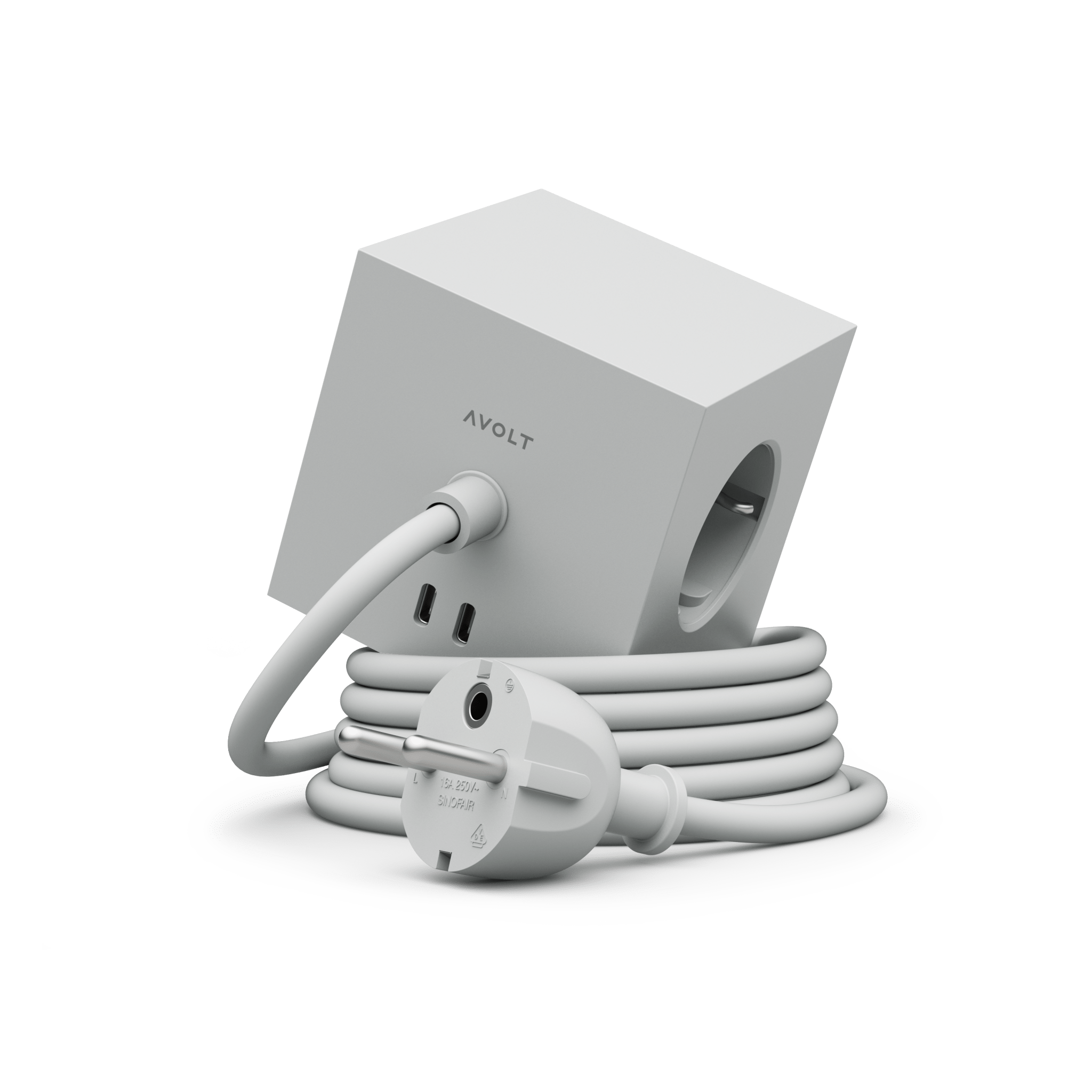 Square 1 - Gotland Grey / USB-C (30W) 3m – AVOLT
